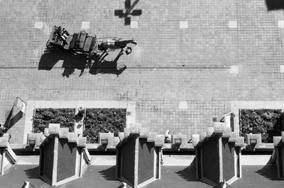 Group of people in front of building