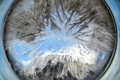 Close-up of water in mountains