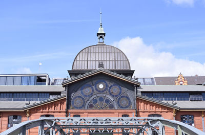 Low angle view of building against sky