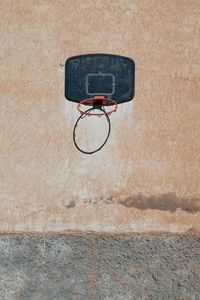 Basket on wall fullframe