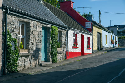 Street amidst buildings in city