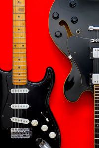 Close-up of guitar