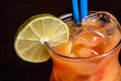 Close-up of drink on table