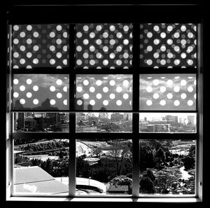 Full frame shot of window