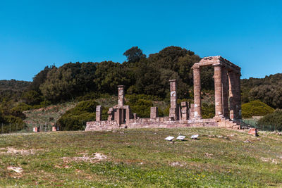 Antas temple, sardinia, italy