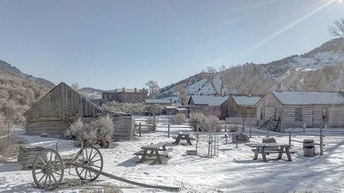 Snow covered landscape