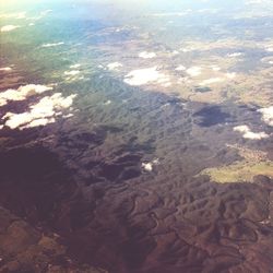 Aerial view of landscape