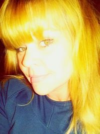 Close-up portrait of a girl