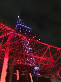 Low angle view of ferris wheel