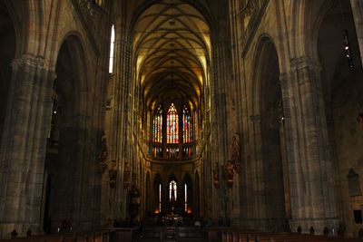 Low angle view of cathedral