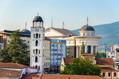 View of buildings in city