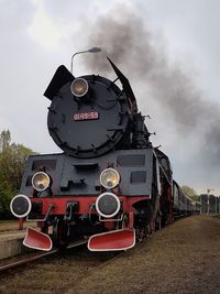 View of train against sky