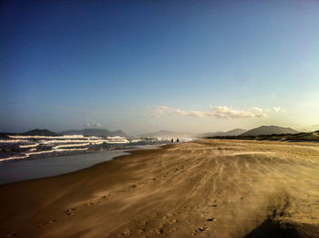 Scenic view of beach