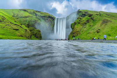 Skógafoss waterfall