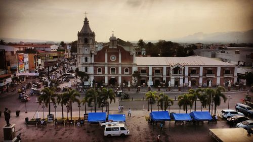 View of buildings in city