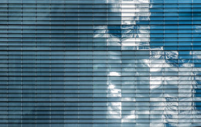 Full frame shot of window blinds
