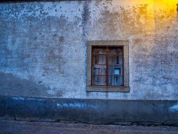 Window of old building