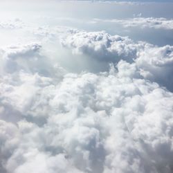 Scenic view of cloudy sky