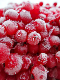 Full frame shot of strawberries