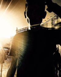 Close-up of woman in bikini
