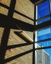 Low angle view of modern building