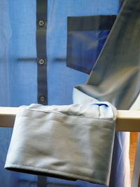 Close up of curtain