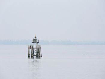 Scenic view of calm sea