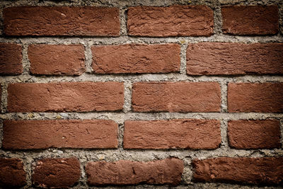 Full frame shot of brick wall