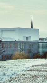 Buildings with waterfront