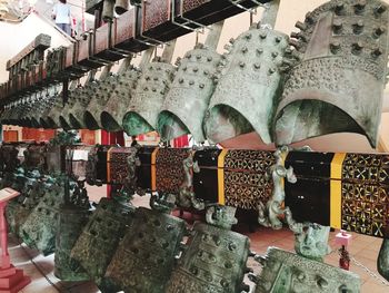 Panoramic view of market stall for sale