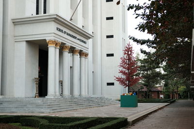 Exterior of historic building