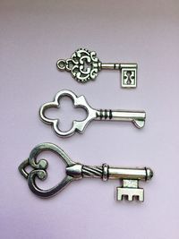 Close-up of typewriter