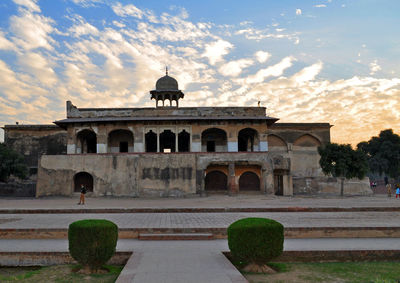 View of historical building in city