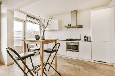 Interior of modern kitchen