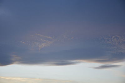 Scenic view of landscape against blue sky