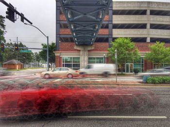 View of buildings in city