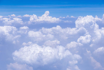 Low angle view of clouds in sky