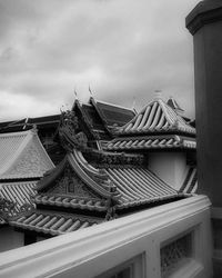 Low angle view of building against sky