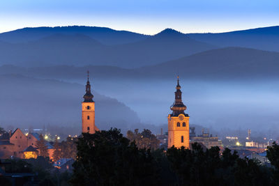 Buildings in city