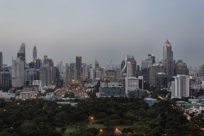 Cityscape against sky