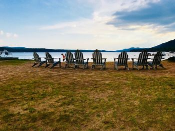 Scenic view of beach