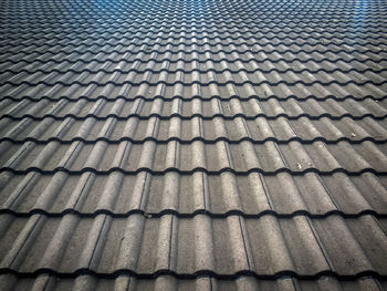 Full frame shot of roof tiles