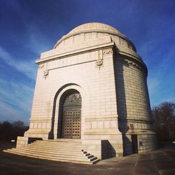 Low angle view of built structure