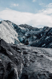 Scenic view of mountains