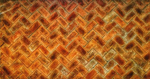 Full frame shot of tiled floor