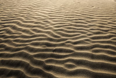 Full frame shot of sand