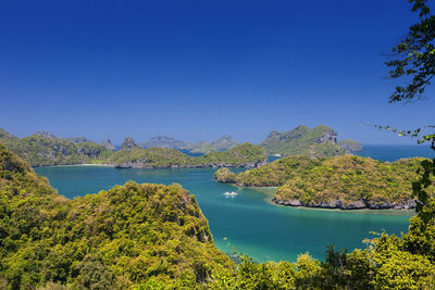 View point of ang thong islands national park ,thailand