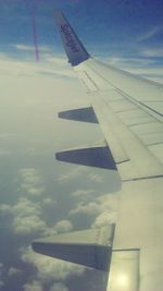 Cropped image of airplane