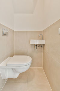 Interior of bathroom