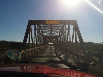 View of bridge against sky